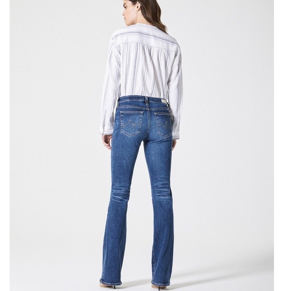 AG Adrian Goldschmied The angel boot cut jeans 27R - Picture 3 of 8